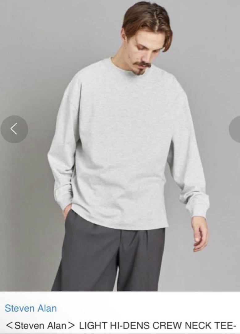 【即発送】スティーブンアラン LIGHT HI-DENS CREWNECKTEE