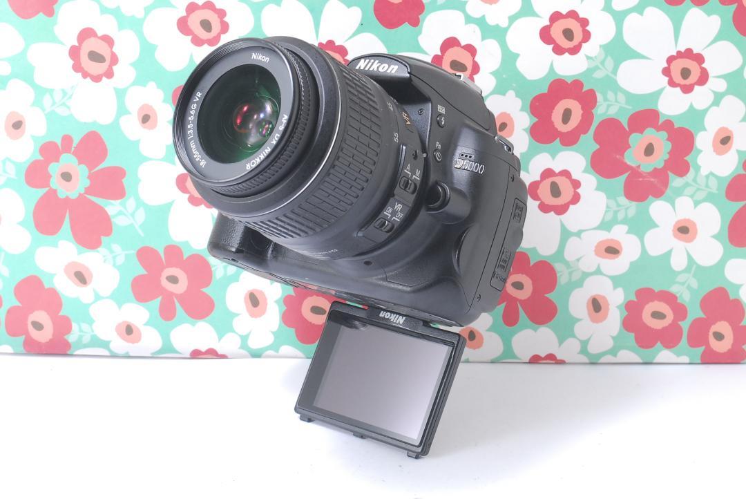 ❤初心者オススメ❤スマホ転送OK❤Nikon D5000❤自撮,動画OK
