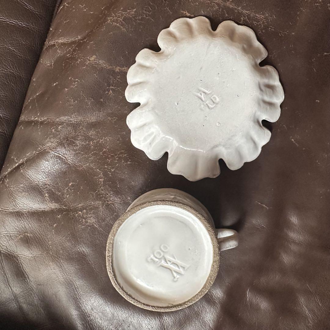 カップ&ソーサ　Astier de Villatte アスティエ ド ヴィラット