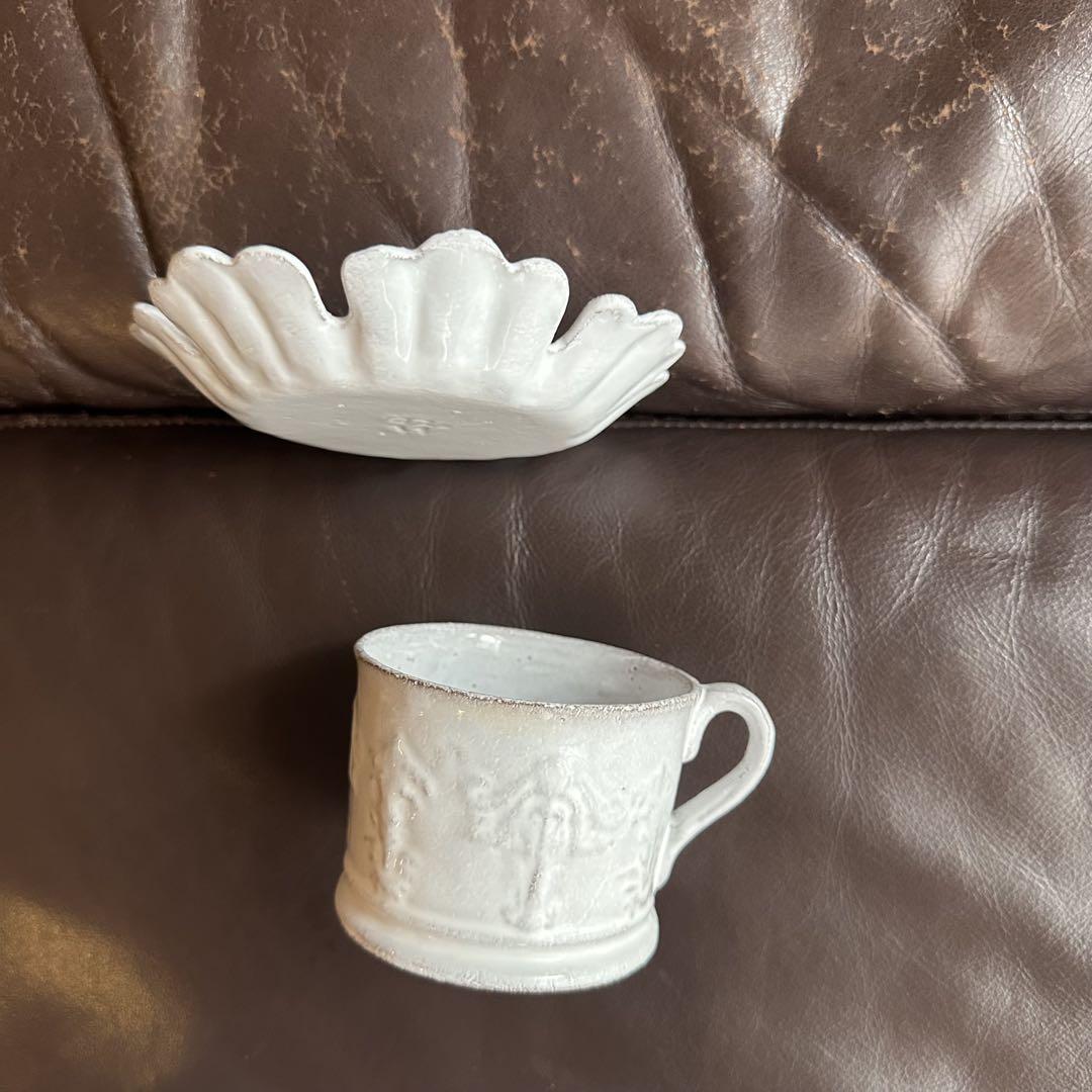 カップ&ソーサ　Astier de Villatte アスティエ ド ヴィラット