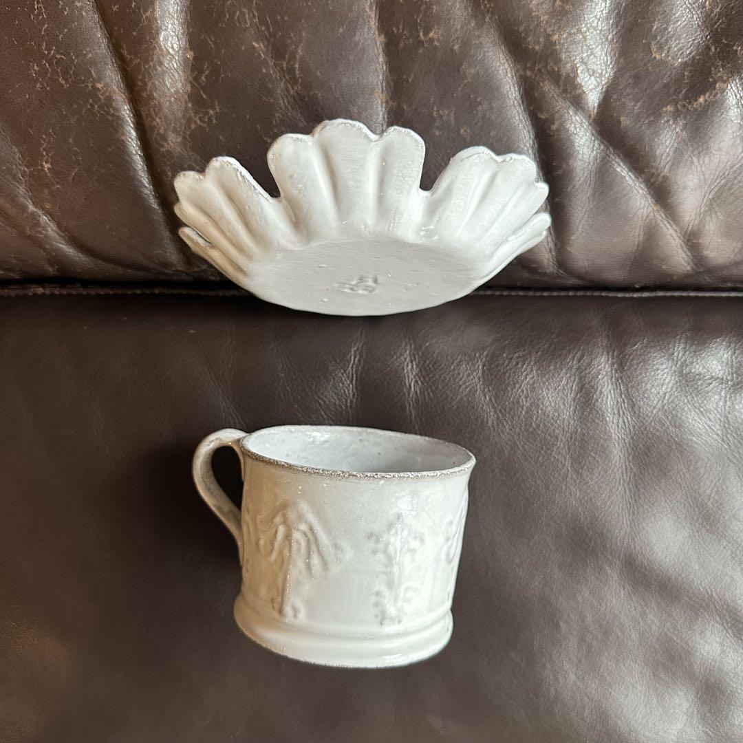 カップ&ソーサ　Astier de Villatte アスティエ ド ヴィラット