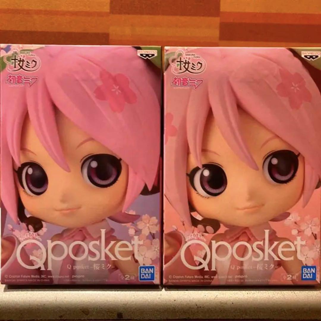 即購入可！ 初音ミク Qposket 桜ミク 2種セット