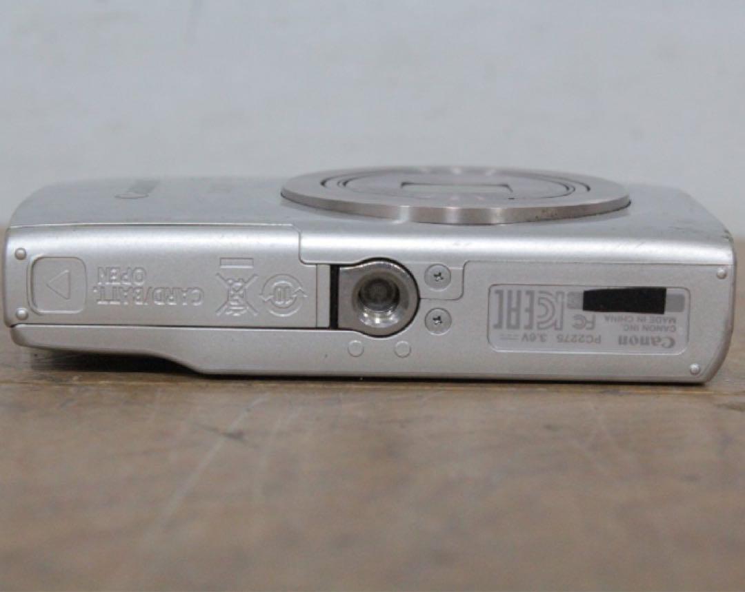 Canon キャノン コンパクトデジタルカメラ IXY180 シルバー ジャンク