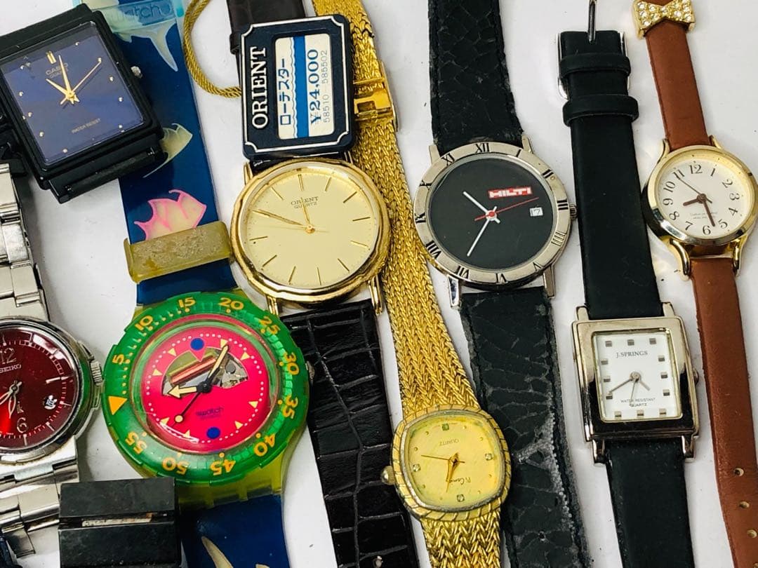 腕時計 21点 まとめて SEIKO CITIZEN CASIO ジャンク 腕時計 21点 まとめて SEIKO CITIZEN CASIO ジャンク