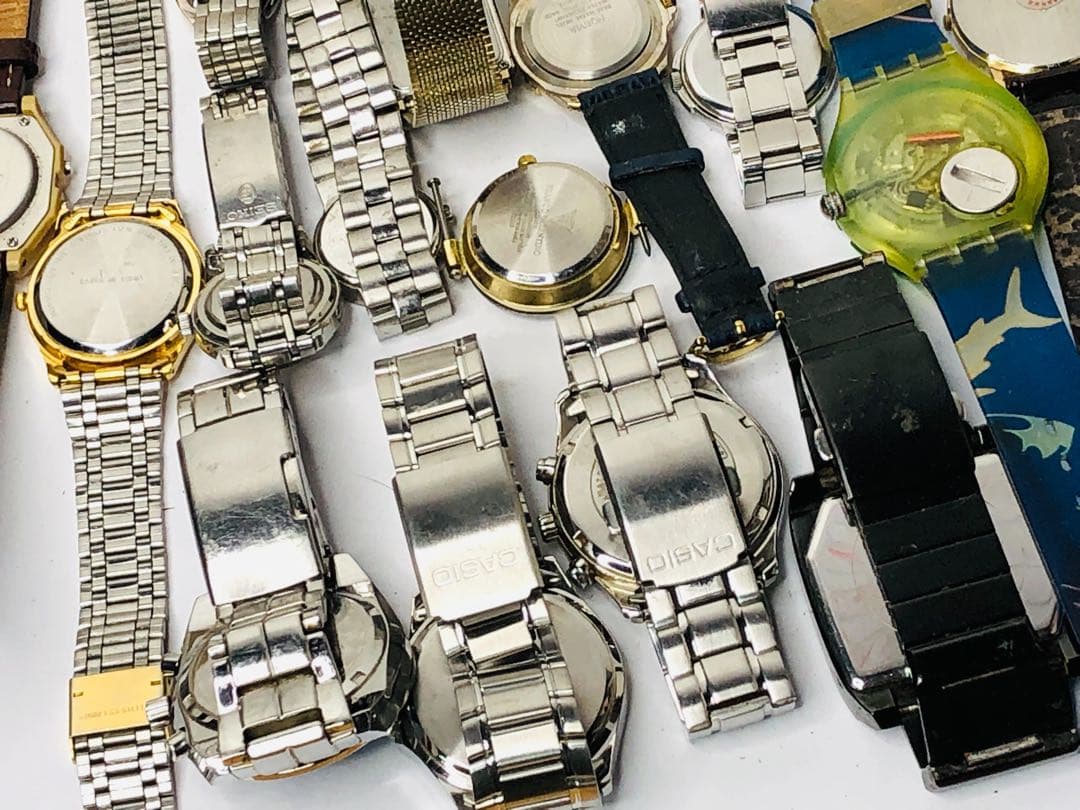 腕時計 21点 まとめて SEIKO CITIZEN CASIO ジャンク 腕時計 21点 まとめて SEIKO CITIZEN CASIO ジャンク