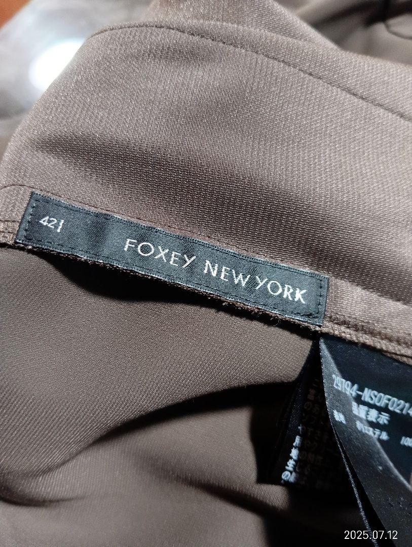FOXEY NEW YORK ノースリーブワンピース