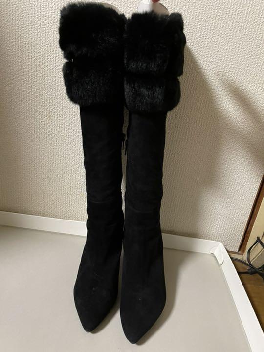 ファー付き ロングニーハイ ブーツ sheepangroup.com