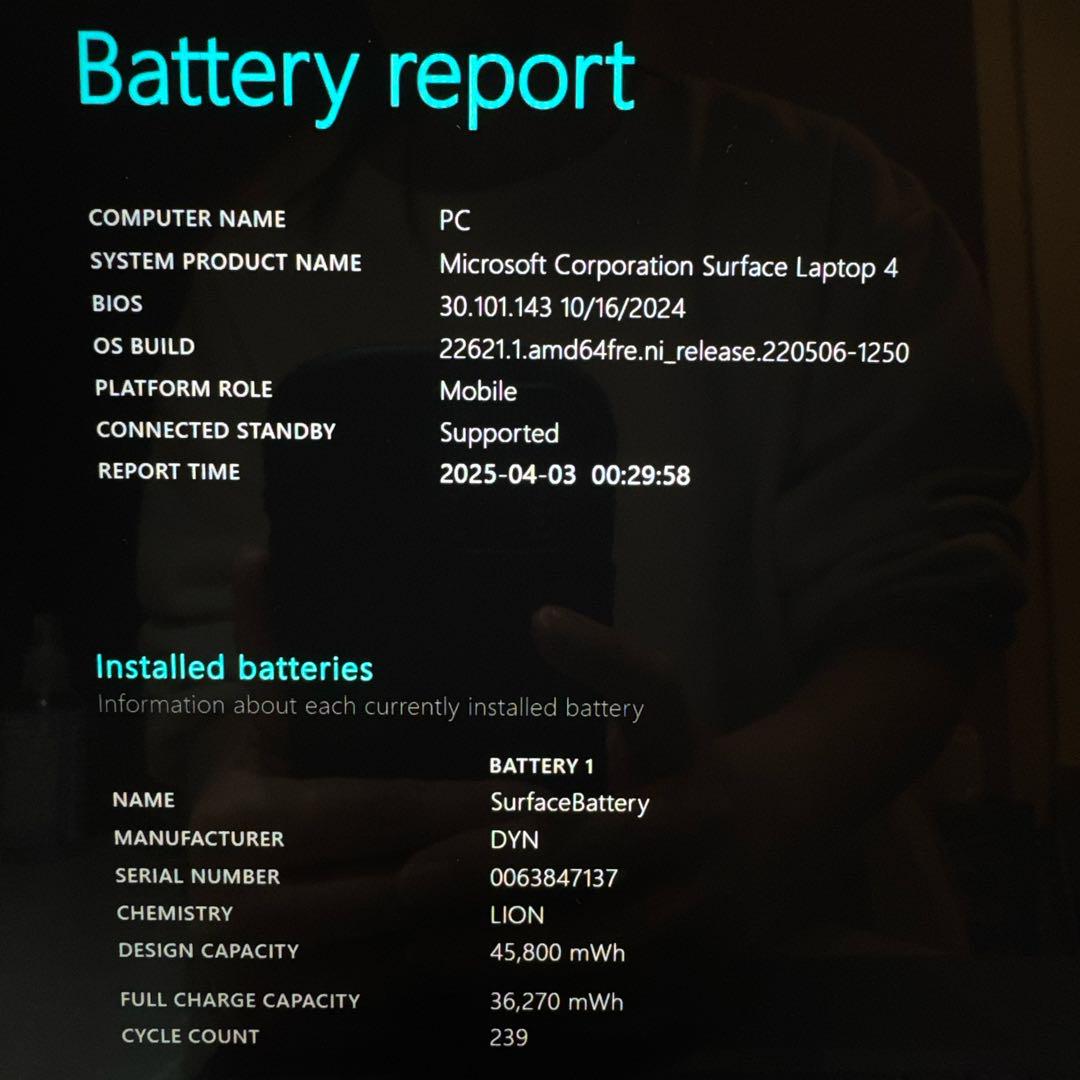 大人気‼️Surface Laptop 4☘️第11世代☘️ノートパソコン☘️保証付き