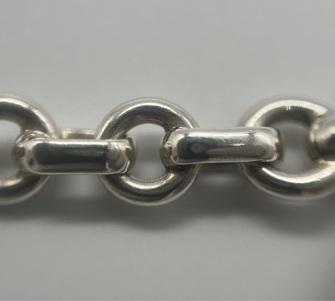 ティファニー TIFFANY ドーナツオーバルリンクチェーン