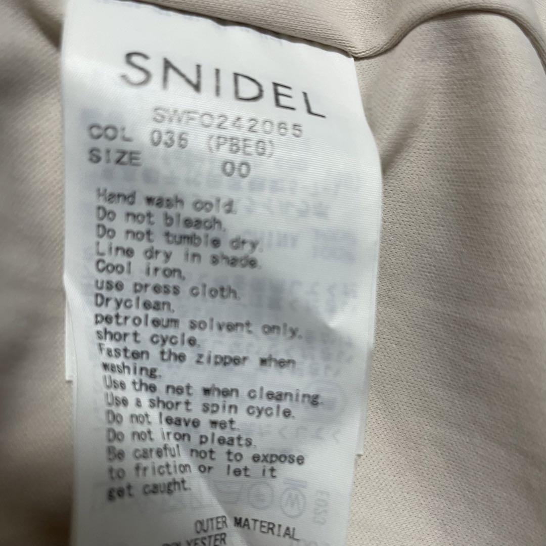 【正規品】snidel Sustainableプリーツフリルワンピース 00