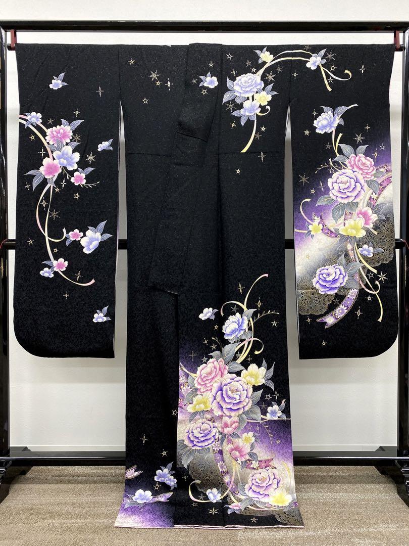 振袖 豪華 銀通し 銀彩 ラメ刺繍 グリッター 紋意匠 身丈174cm 振袖 豪華 銀通し 銀彩 ラメ刺繍 グリッター 紋意匠 身丈174cm
