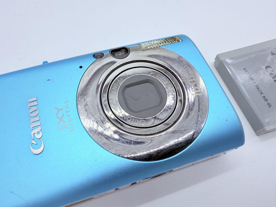 Canon IXY 110IS 動作品 傷あり ブルー