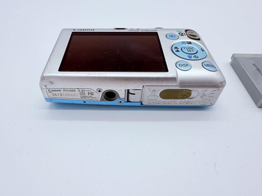 Canon IXY 110IS 動作品 傷あり ブルー