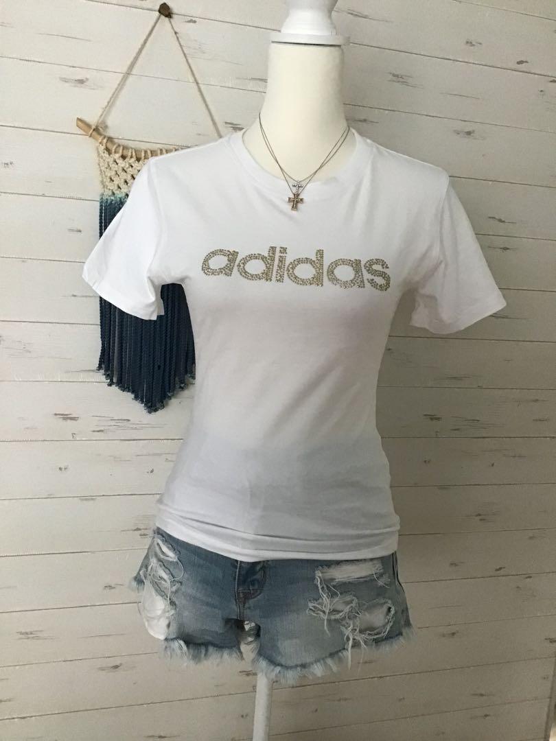 ☆adidas☆ Y2K 平成ギャル グランジ sports ピチT - メルカリ
