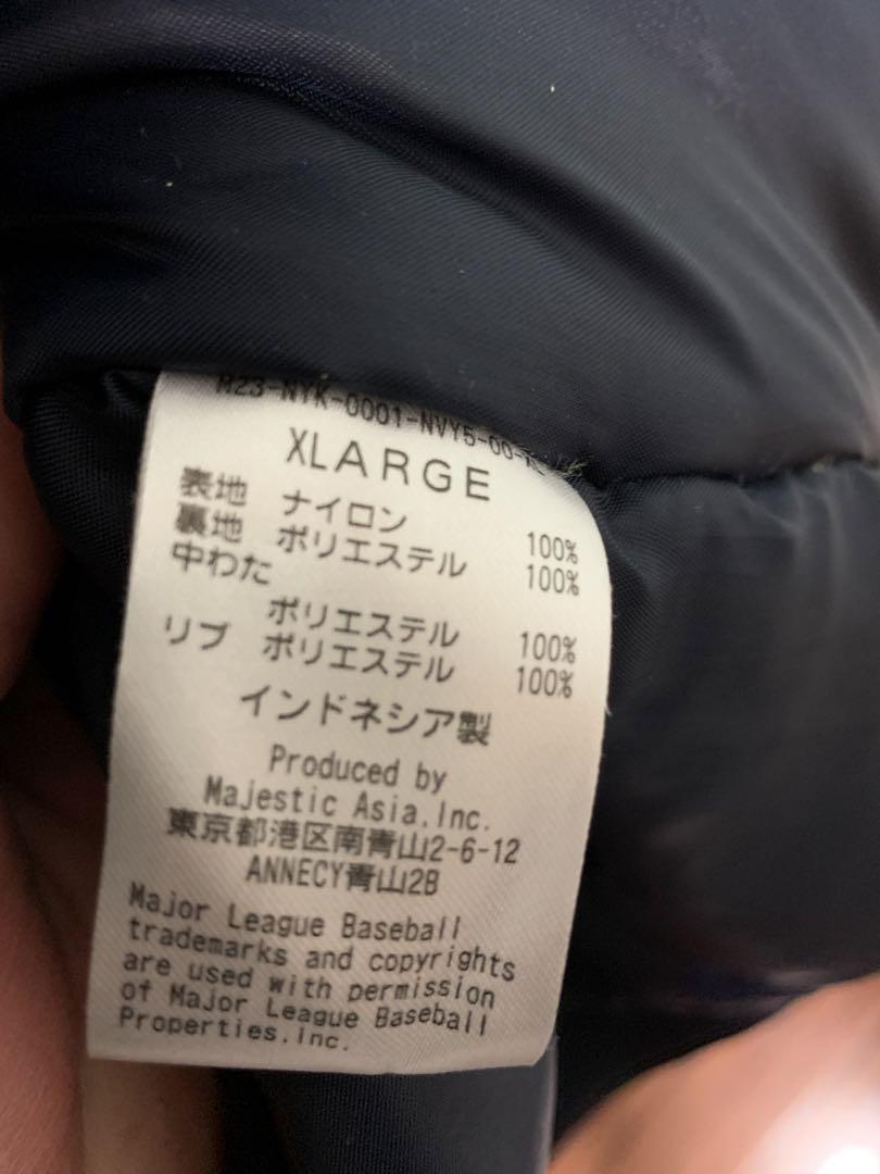 MLB ニューヨーク・ヤンキース サテンジャンバー スタジャン ジャンバー