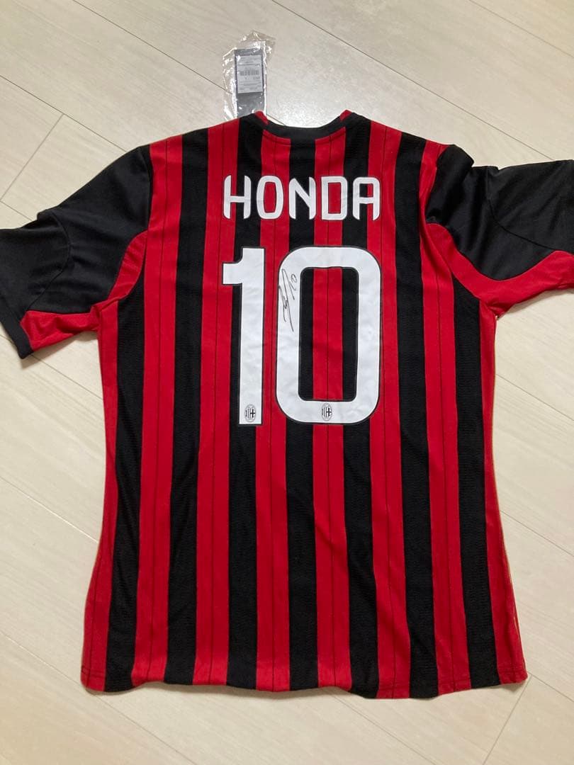 本田圭佑 直筆サインL・adidas