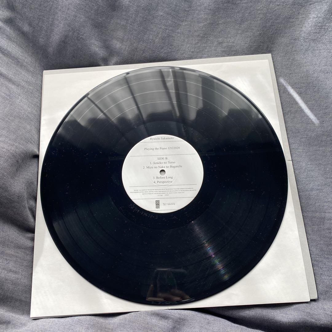 黒盤Ryuichi Sakamoto Playing The Piano LP