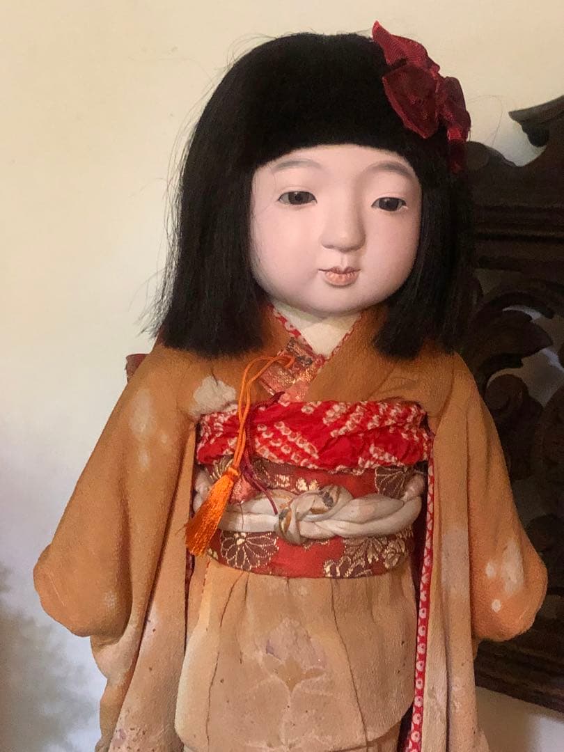 昭和初期頃の市松人形 昭和初期頃の市松人形