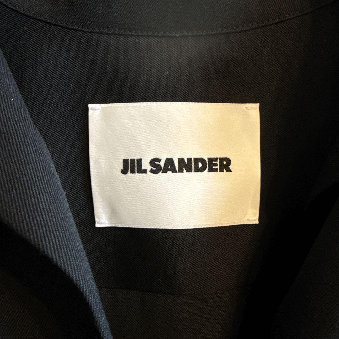 【美品】JIL SANDER ブラック 長袖 シャツ