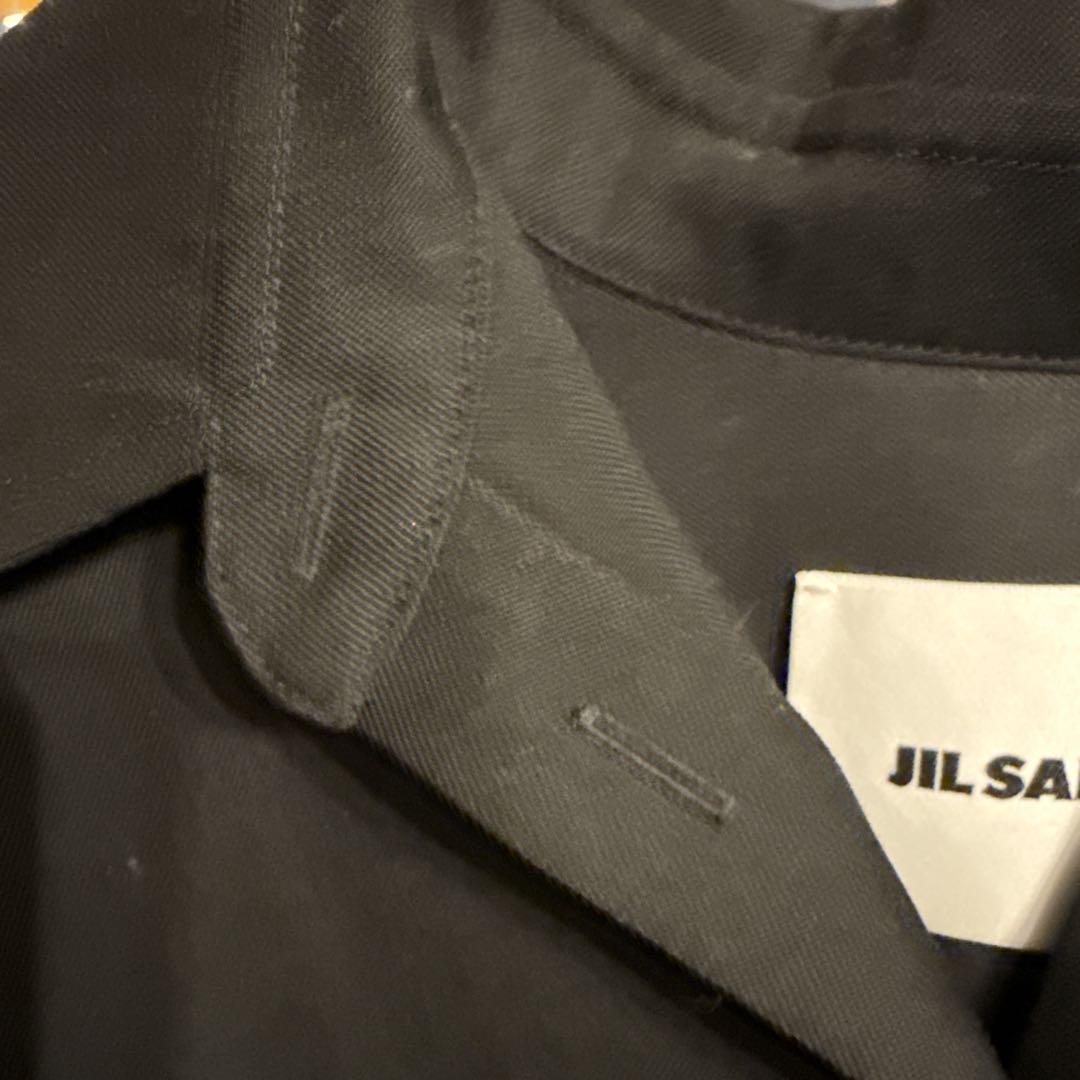 【美品】JIL SANDER ブラック 長袖 シャツ
