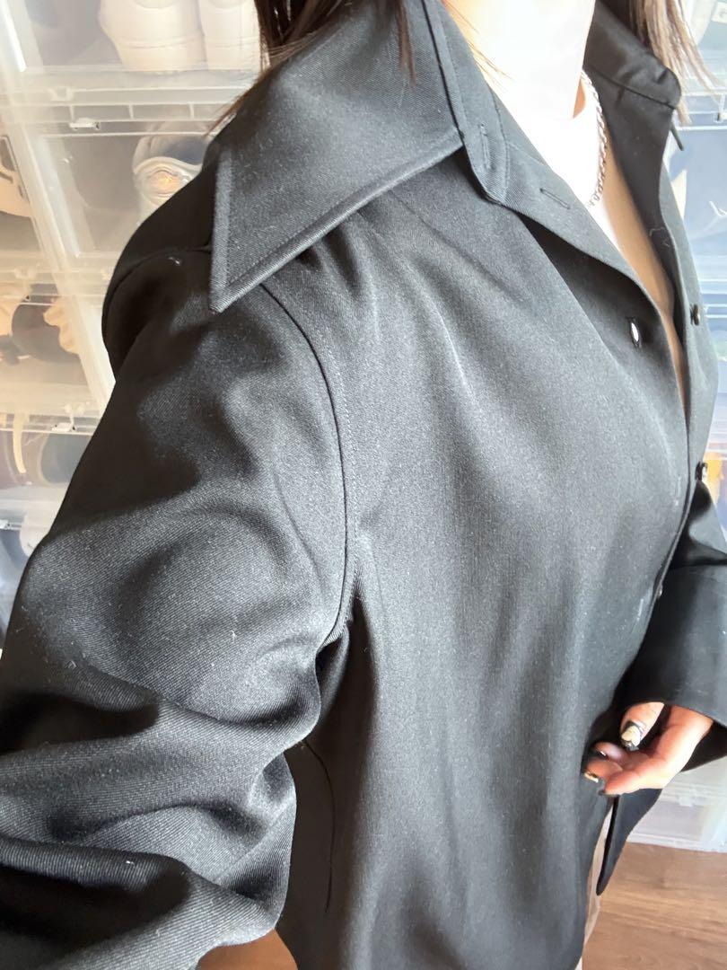 【美品】JIL SANDER ブラック 長袖 シャツ