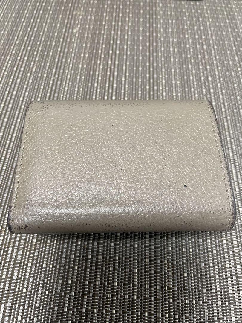 Saint Laurent 三つ折り財布 グレー