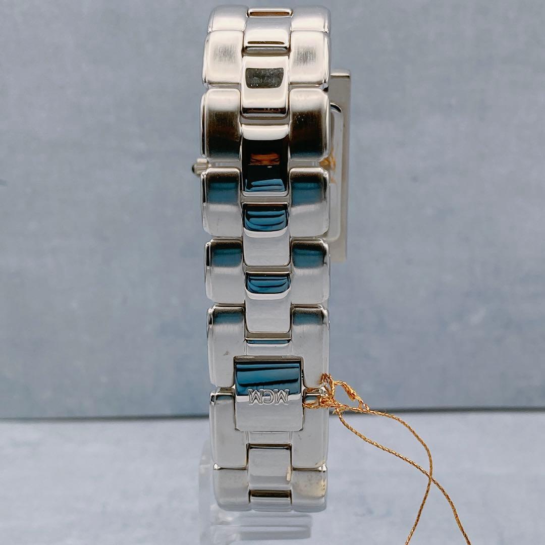 【新品電池/デッドストック級】MCM 腕時計 稼動品 ネイビー 美品 箱付き　紺