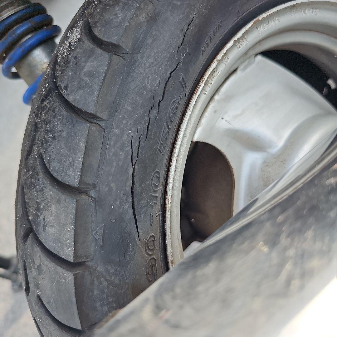 Jogアプリオ　 シルバー スクーター