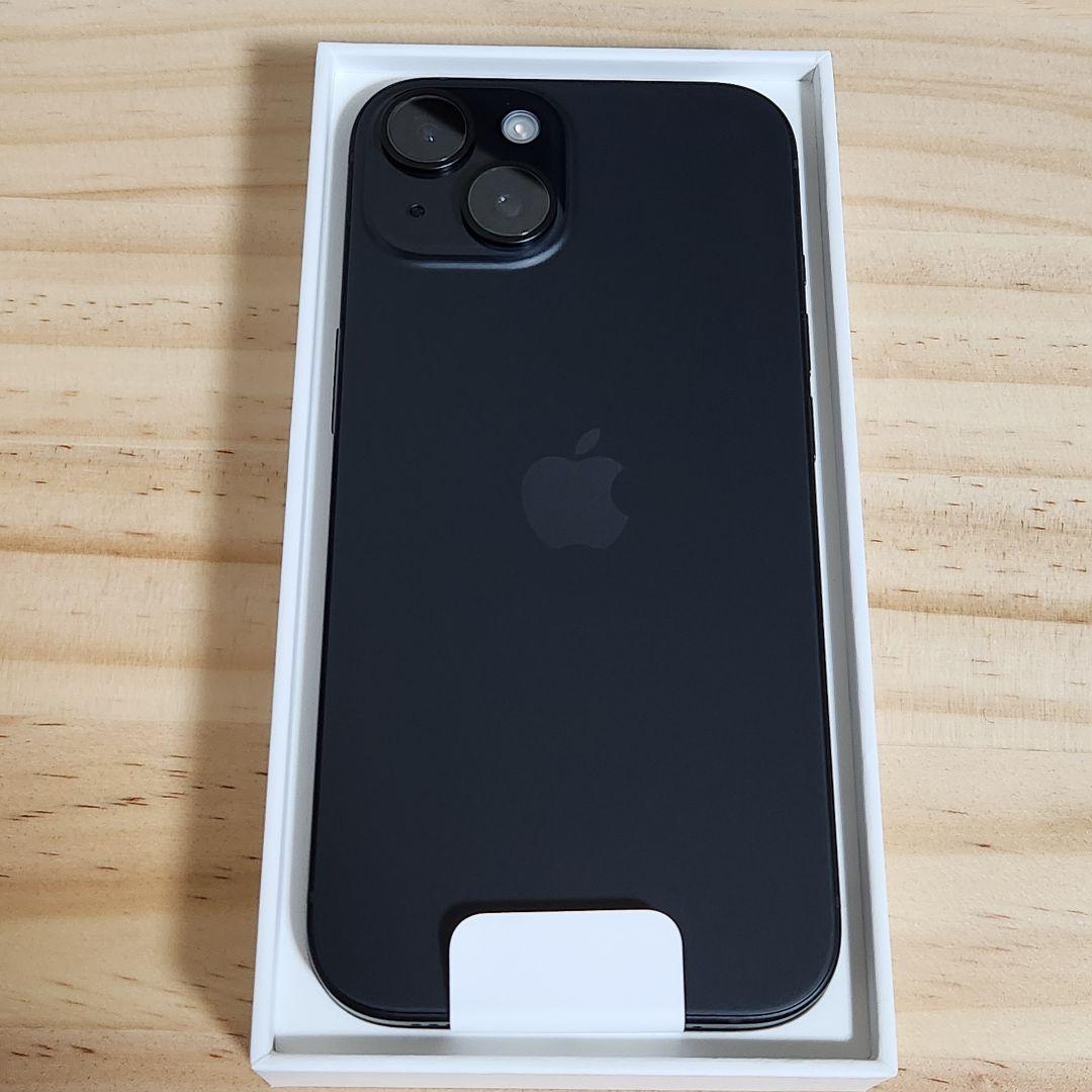 【新品未使用】Apple iPhone15ブラック本体 128GB SIMフリー Apple iPhone 15 128GB SIMフリー スマートフォン ブラック