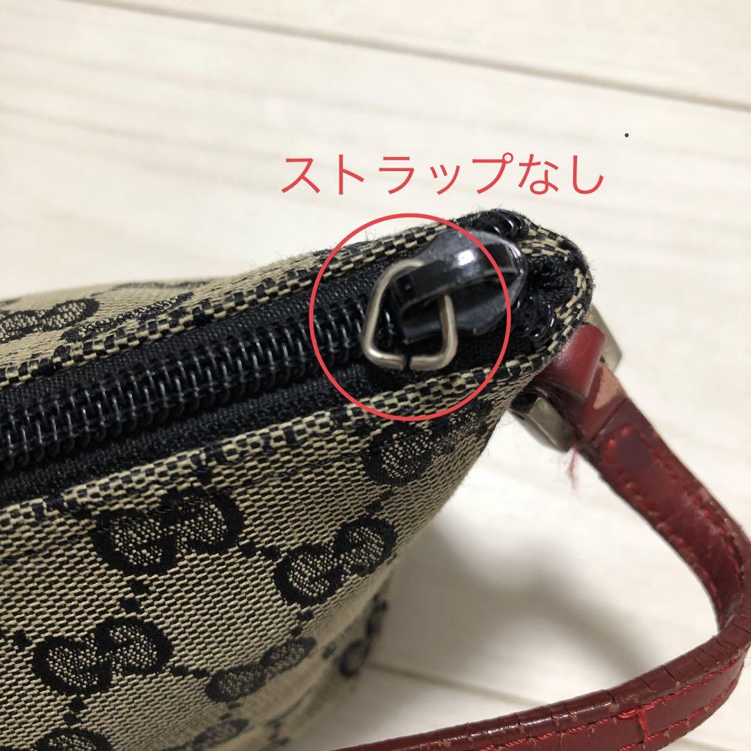 GUCCI グッチ アクセサリーポーチ GGキャンバス ミニバッグ