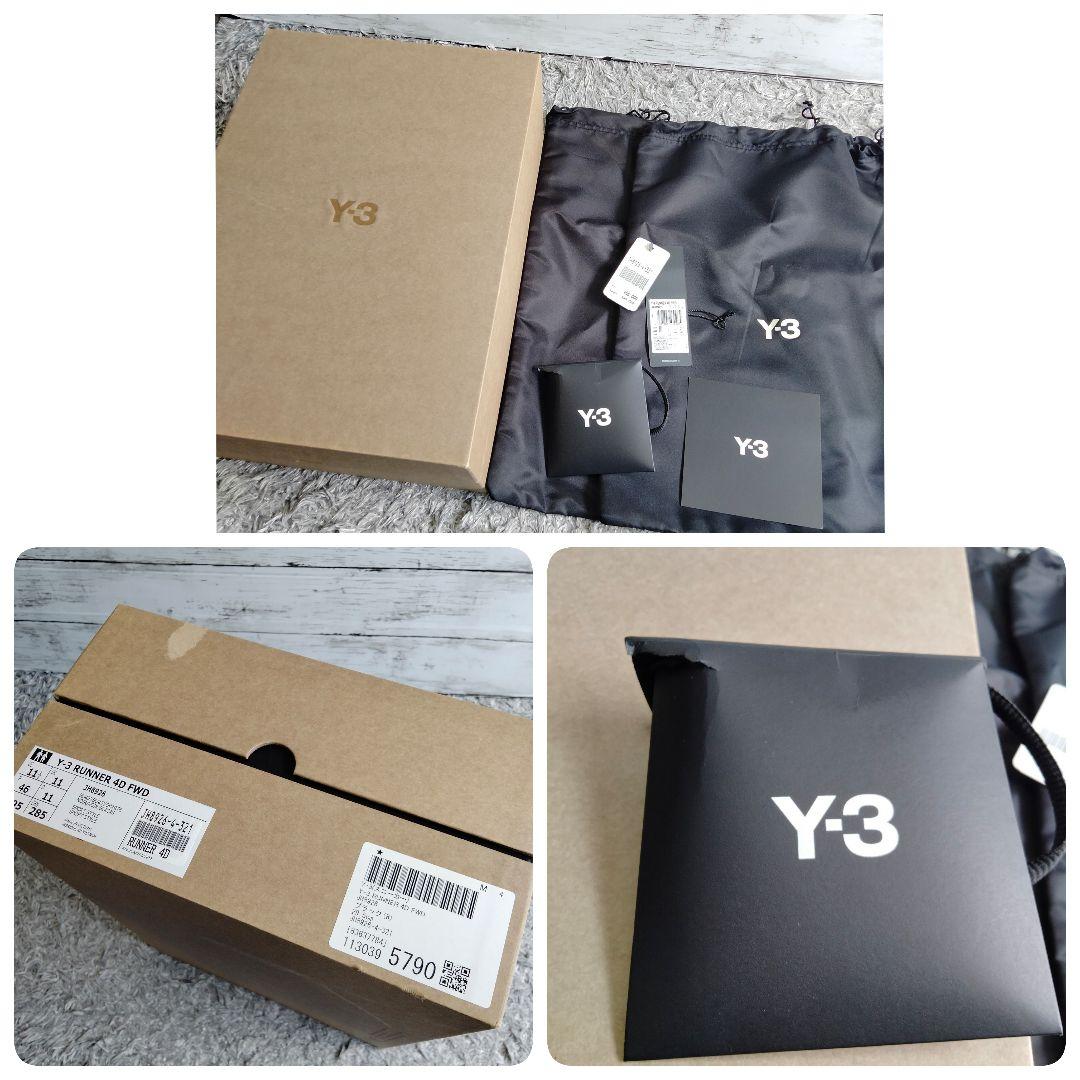 【良品】Y-3Yohji 4D Runner FWD JH8926　29.5cm