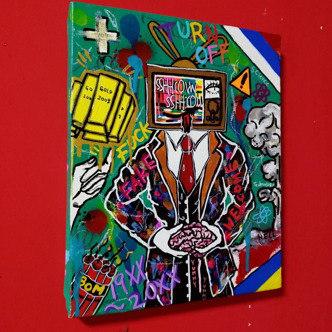 人気が高い 作品整理の為SALE【*2023年製作*】Show Business 絵画