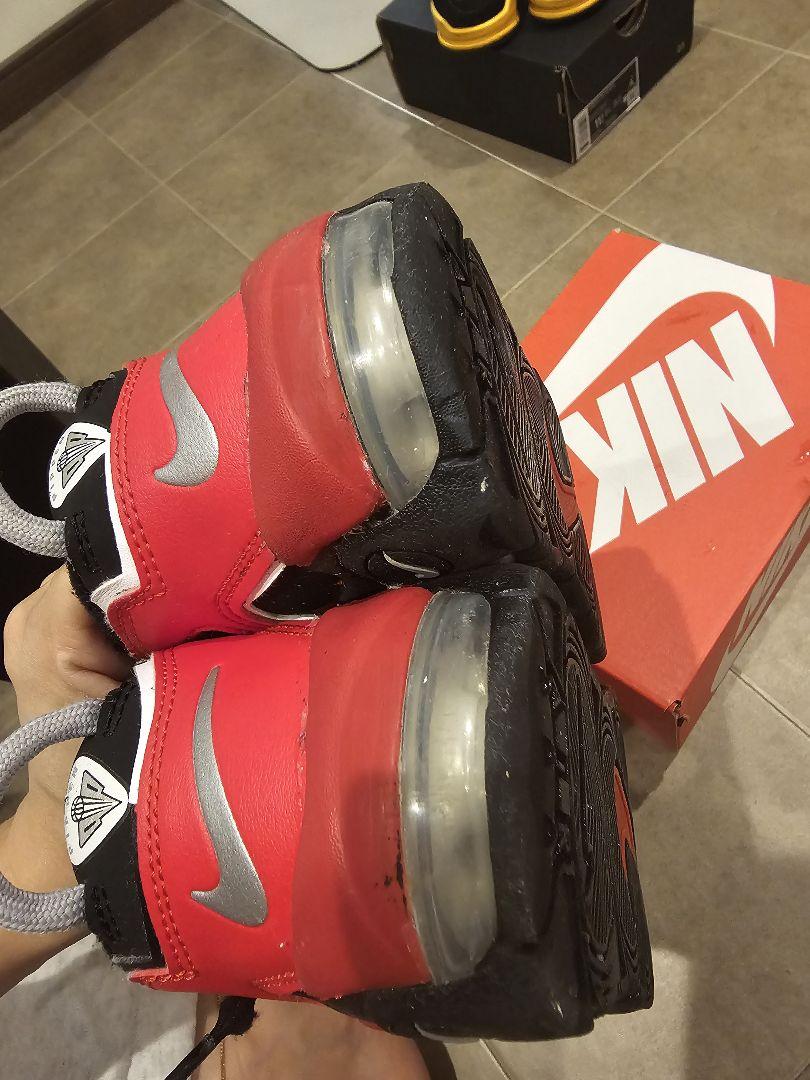 Nike Air More Uptempo 赤/黒 シューズ17cm
