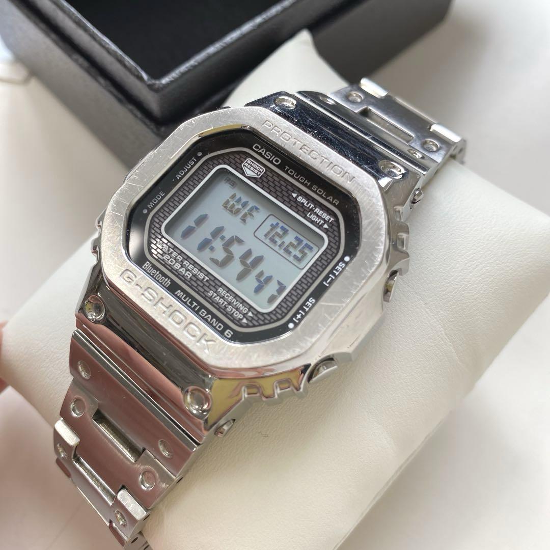 カシオ タフソーラー Gショック フルメタル SS GMW-B5000D