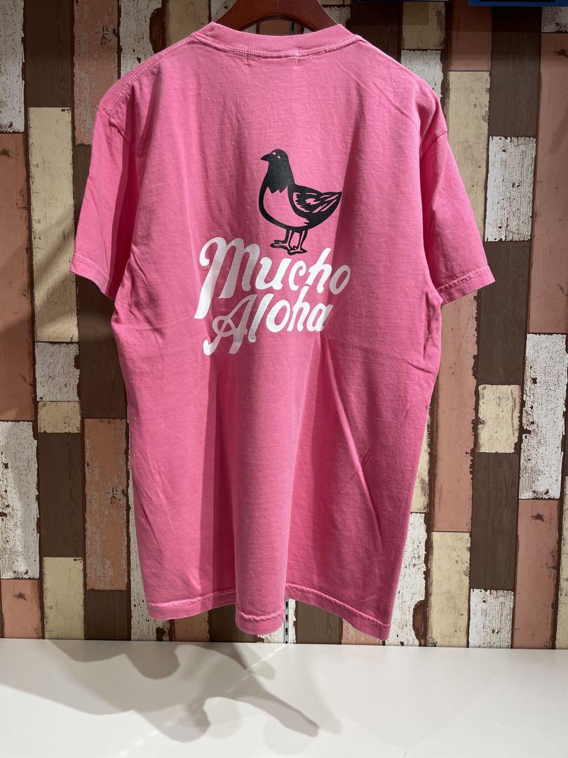 MUCHO ALOHA Tシャツ ピンク Mサイズ MAT-017