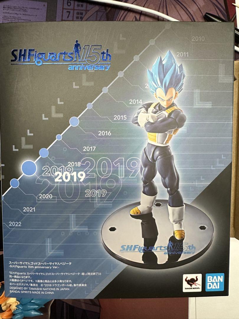S.H.Figuarts15thスーパーサイヤ人ゴッドスーパーサイヤ人ベジータ超