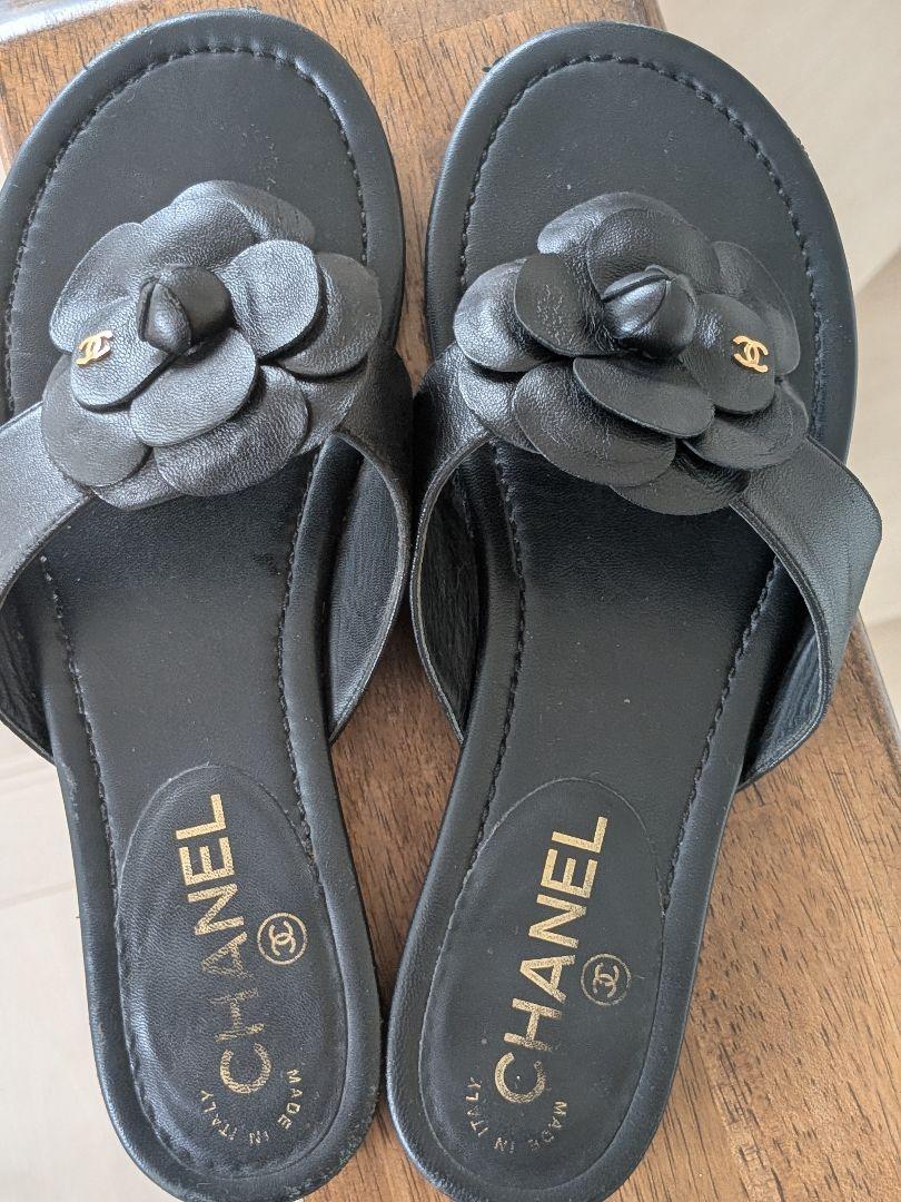 CHANEL トングサンダル 楽天市場】CHANEL シャネル G31463 CC ココマーク トング