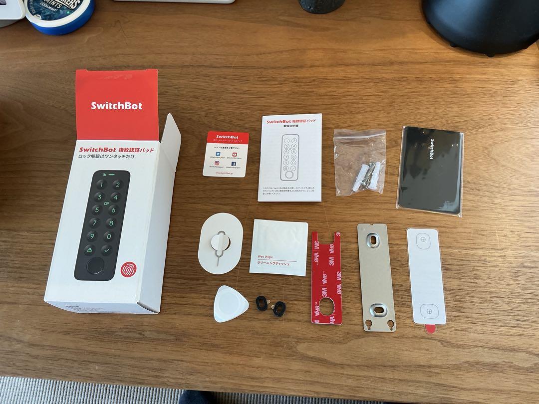 SwitchBot ￼指紋認証パッド 新製品 Suica対応