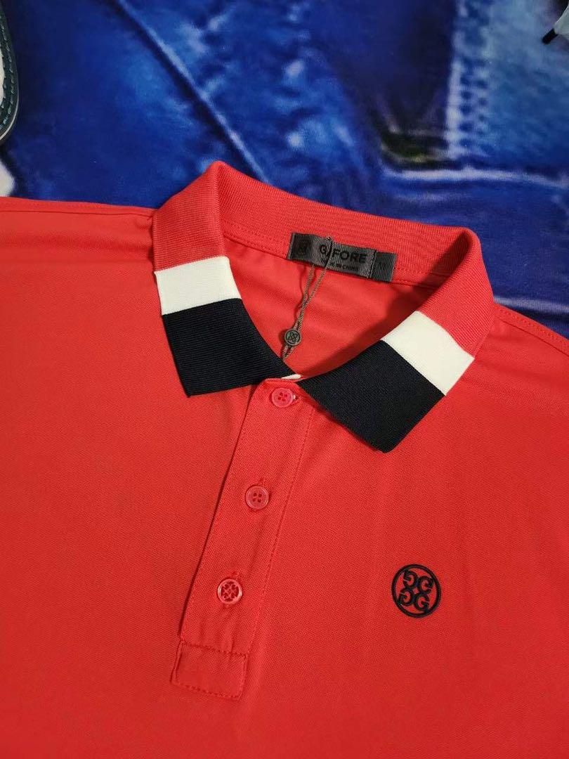 【T-ポイント5倍】 ゴルフ ジーフォア G/FORE POLO TRICOLOUR XLサイズ メンズウェア