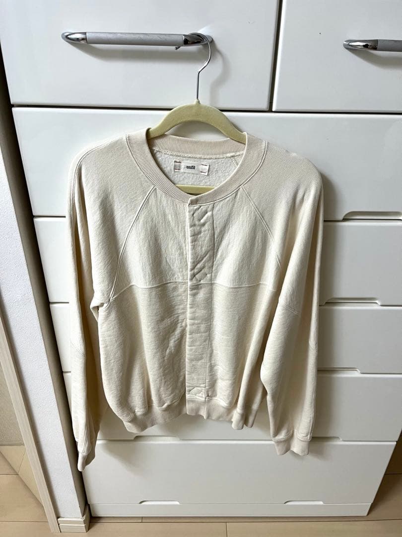 アイボリー コットンブルゾンM unfil