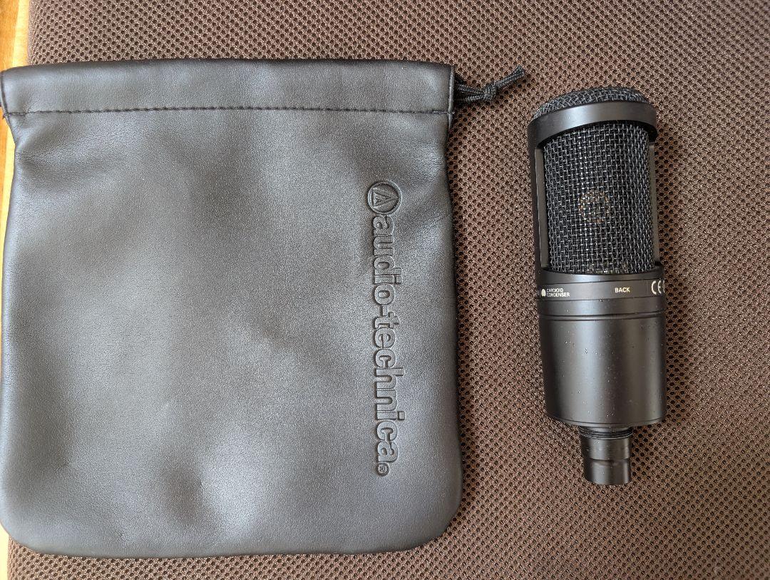 audio-technica AT2020 コンデンサーマイク