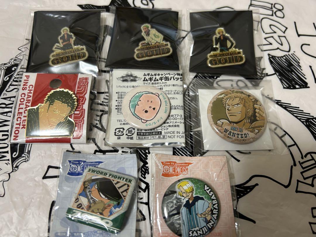 ONE PIECE 缶バッジ ルフィ セット