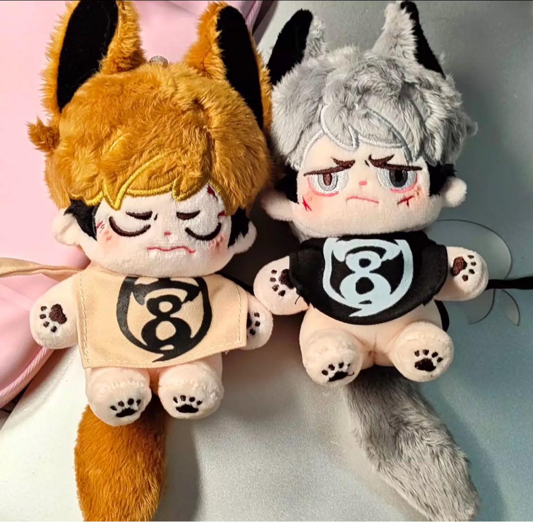 限定販売超激レア！着せ替えぬいぐるみ 10cm セット　宮兄弟