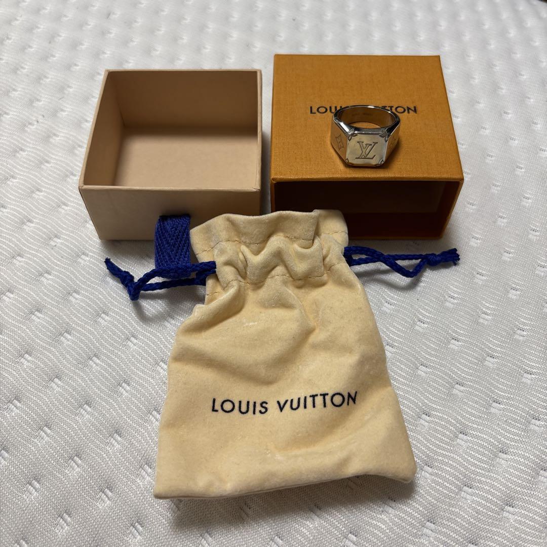 ぽ*ん様 Louis Vuitton シルバーリング 21号相当
