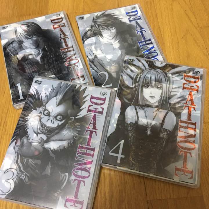 Death Note デスノート Dvd 4枚セット メルカリ