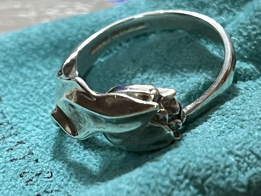 Tiffany & Co. オールドティファニーチューリップリング　サイズ１３