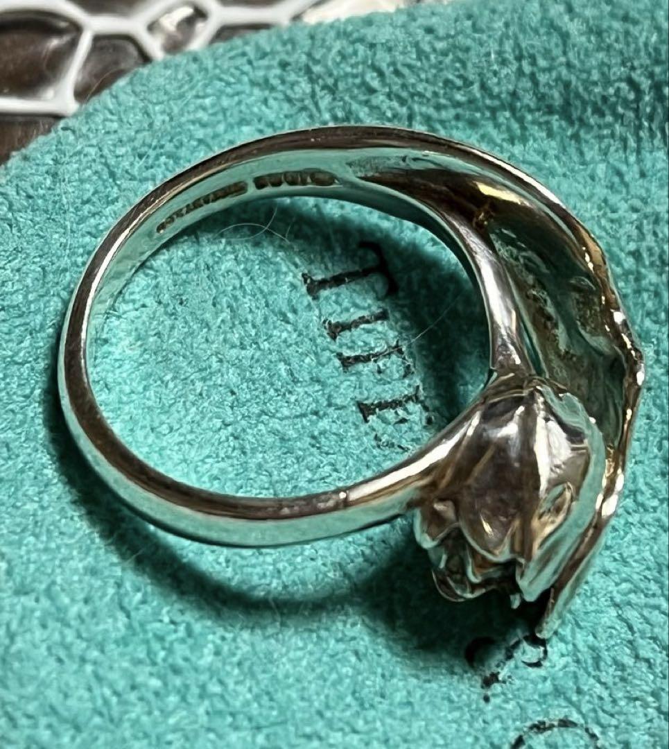 Tiffany & Co. オールドティファニーチューリップリング　サイズ１３