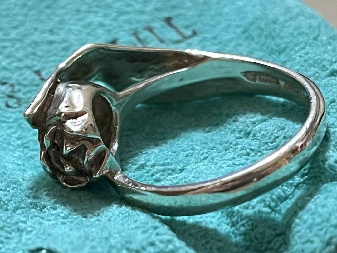 Tiffany & Co. オールドティファニーチューリップリング　サイズ１３