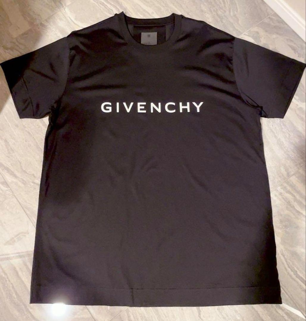 GIVENCHY GIVENCHY ロゴ Tシャツ ブラック ジバンシーL Givenchy