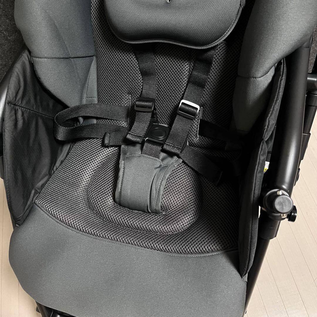 ベビーカー レザーハンドル